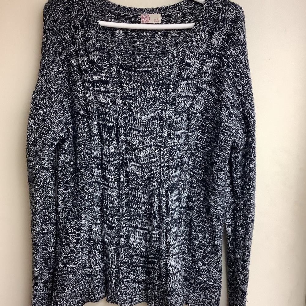 SO knitted sweater